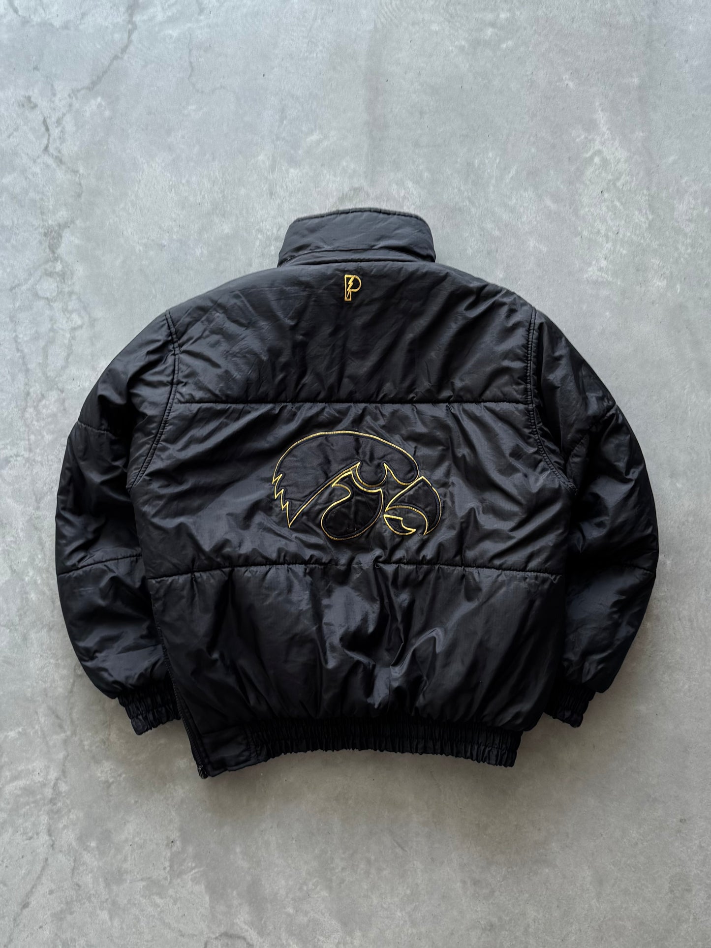 Vintage Iowa Hawkeyes Reversible Coat - M