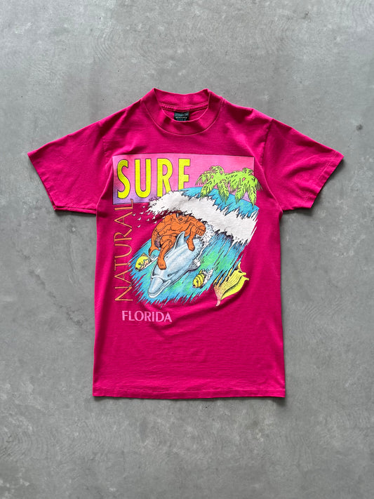Vintage 80s Surfer Tee - M