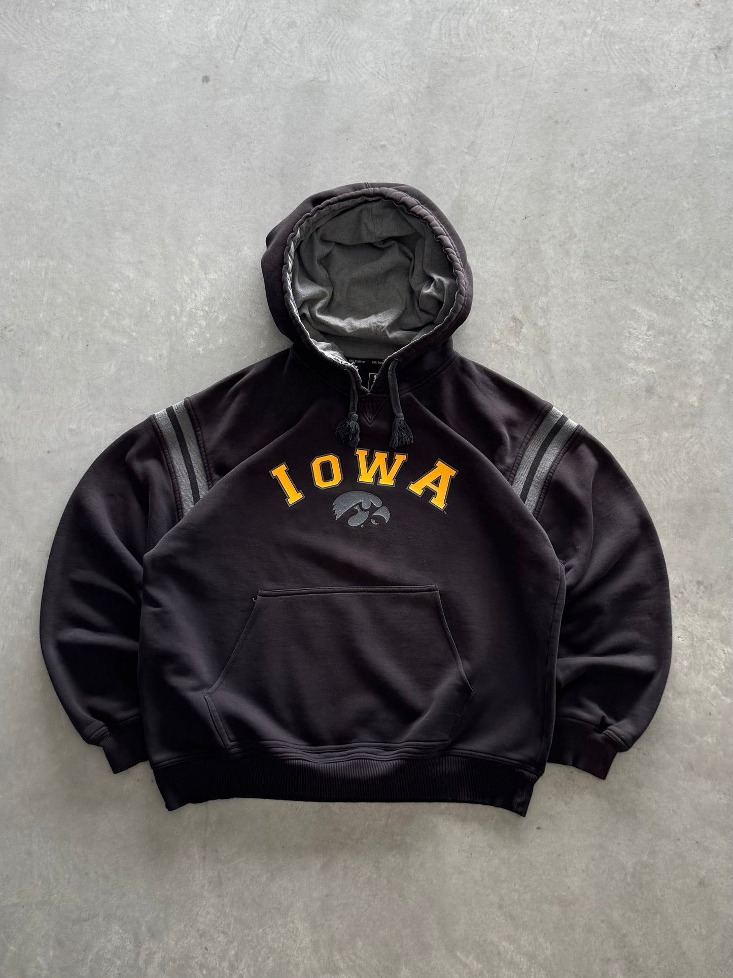 Vintage Iowa Hawkeyes Hoodie - XXL