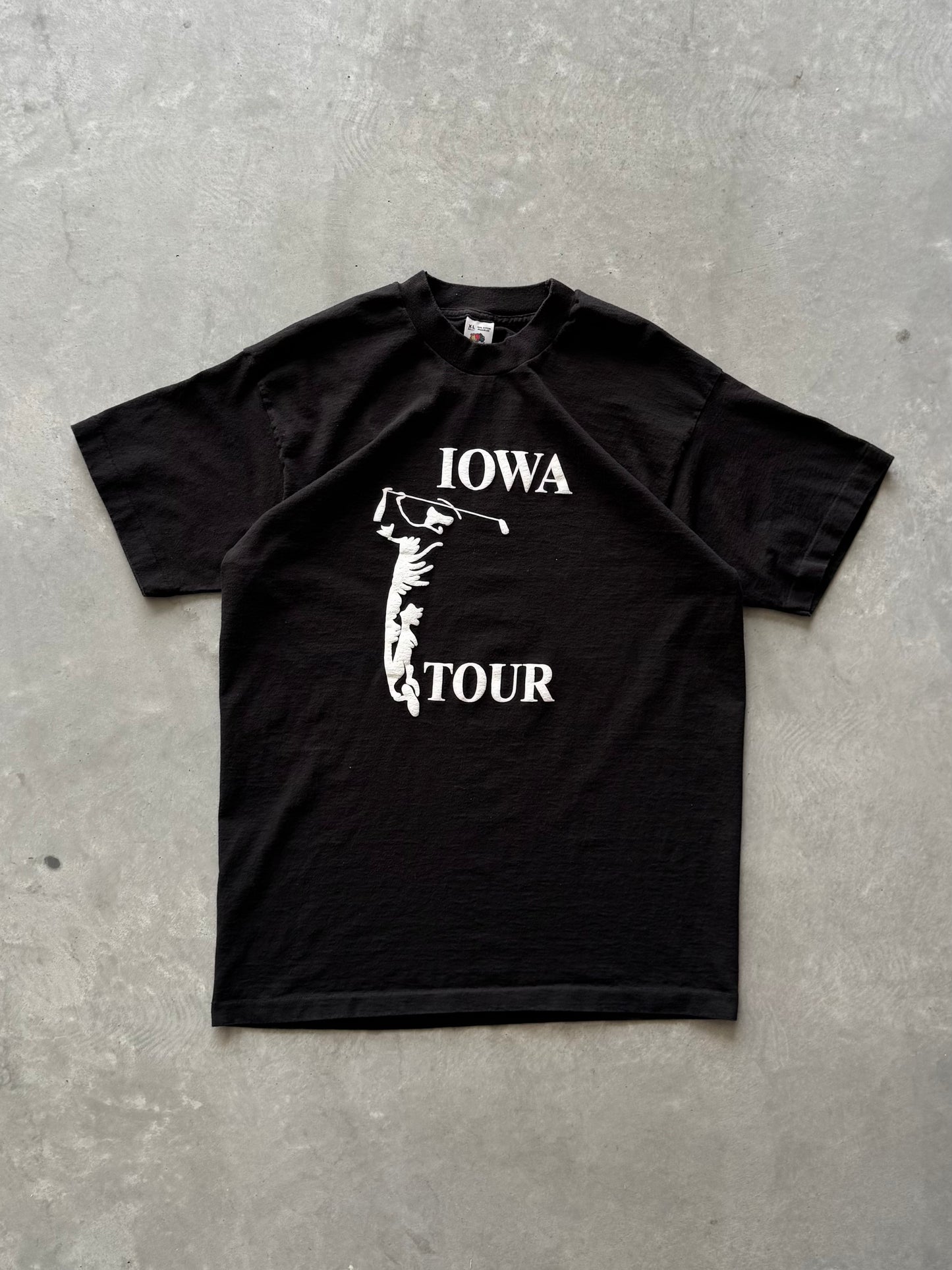 Vintage Iowa Tour Golf Tee - XL