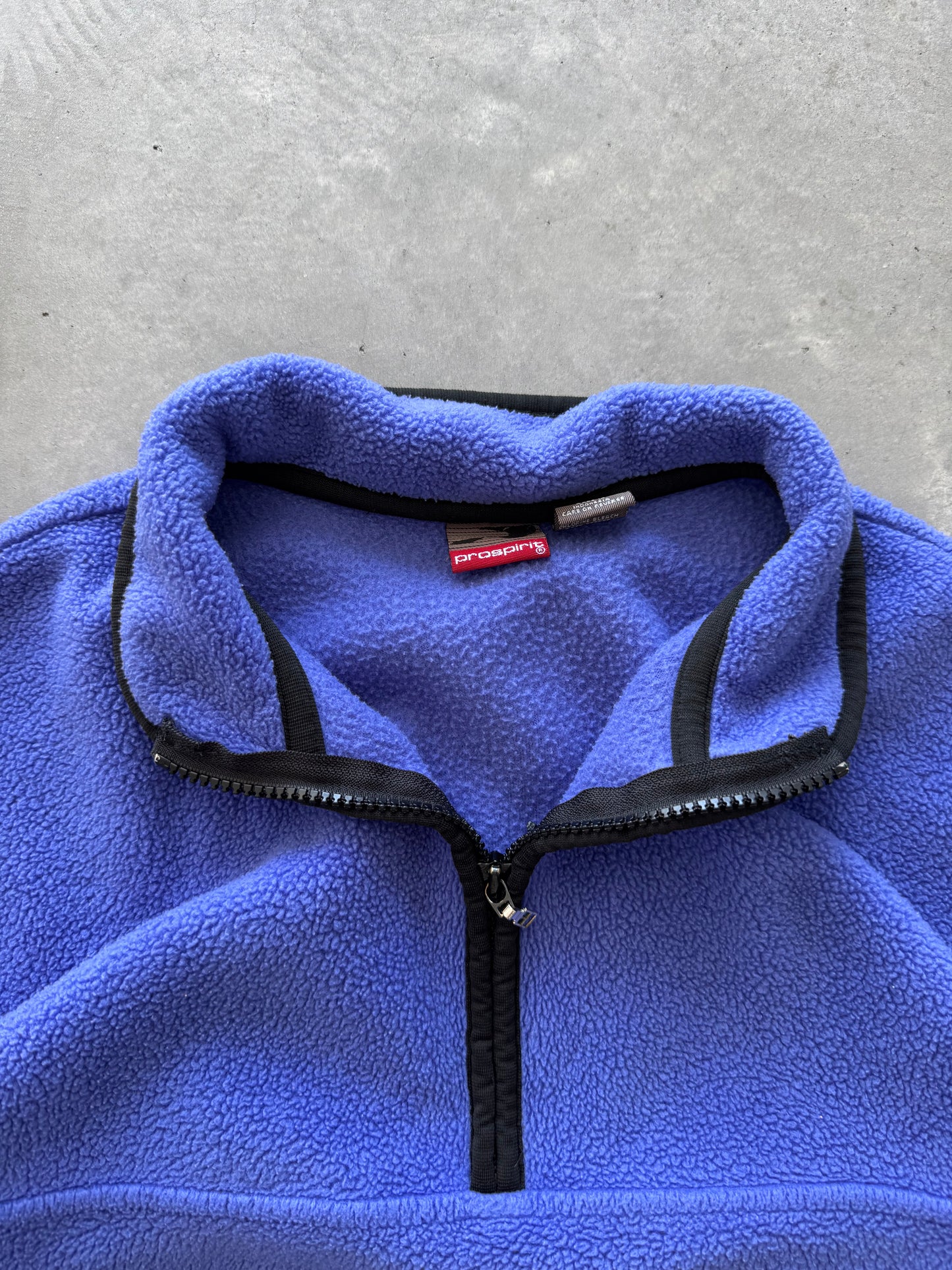 Vintage Fleece Quarterzip - M