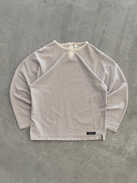 Vintage Striped Long Sleeve Tee - M