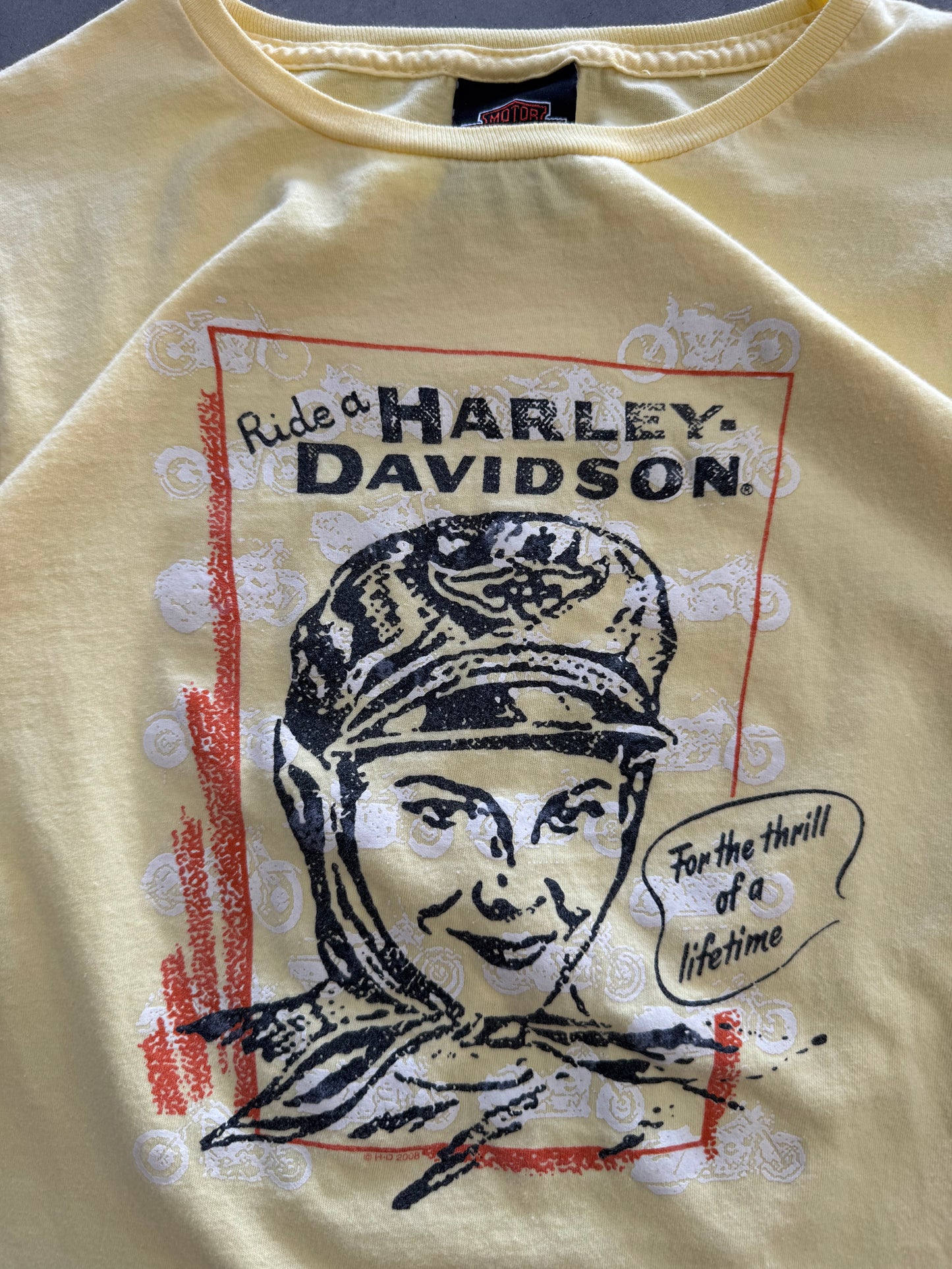 Vintage Harley Davidson Women’s Long Sleeve - L