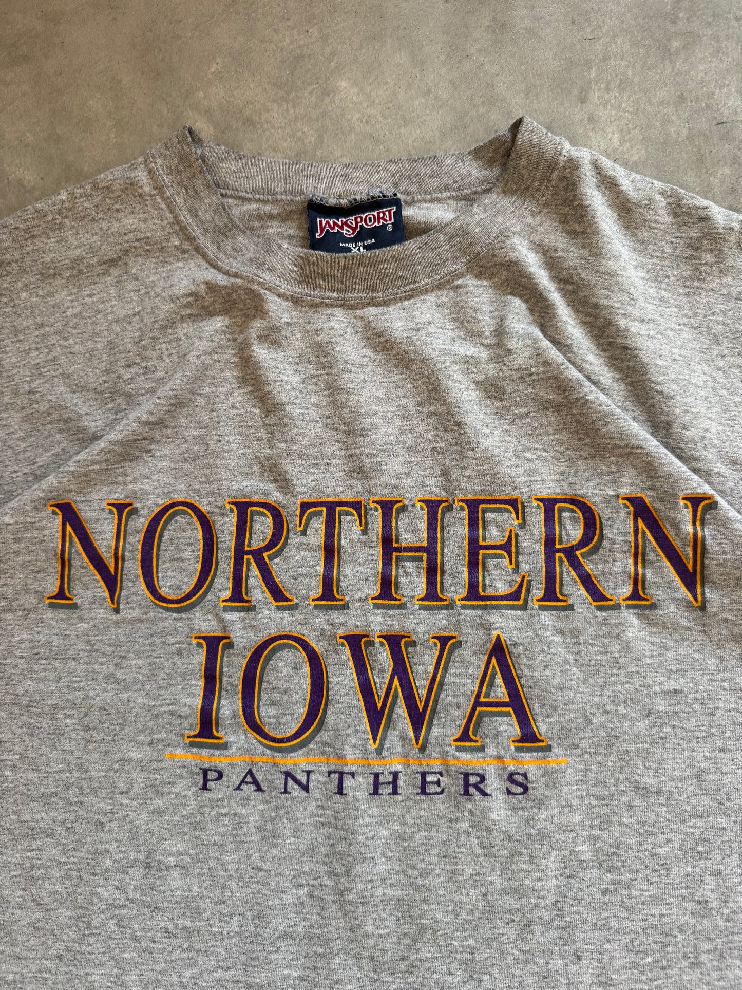 Vintage 90s Northern Iowa Tee - XL
