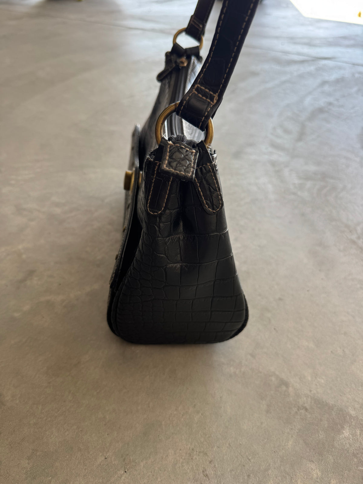Vintage Faux Leather Purse