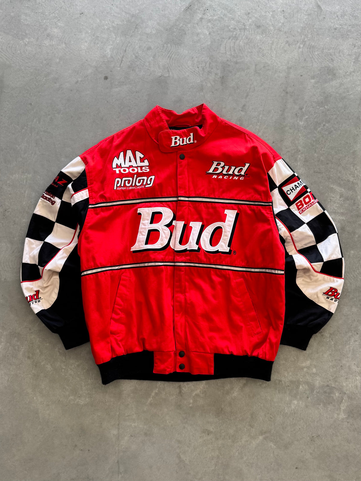 Vintage 90s Racing Bud King  Jacket - L