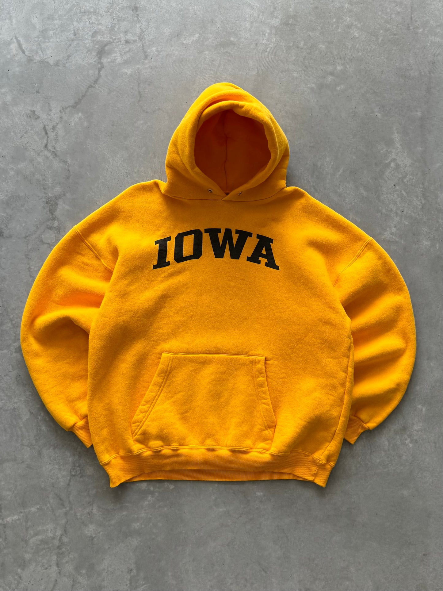 Vintage 90s Iowa Hawkeyes Hoodie - XL