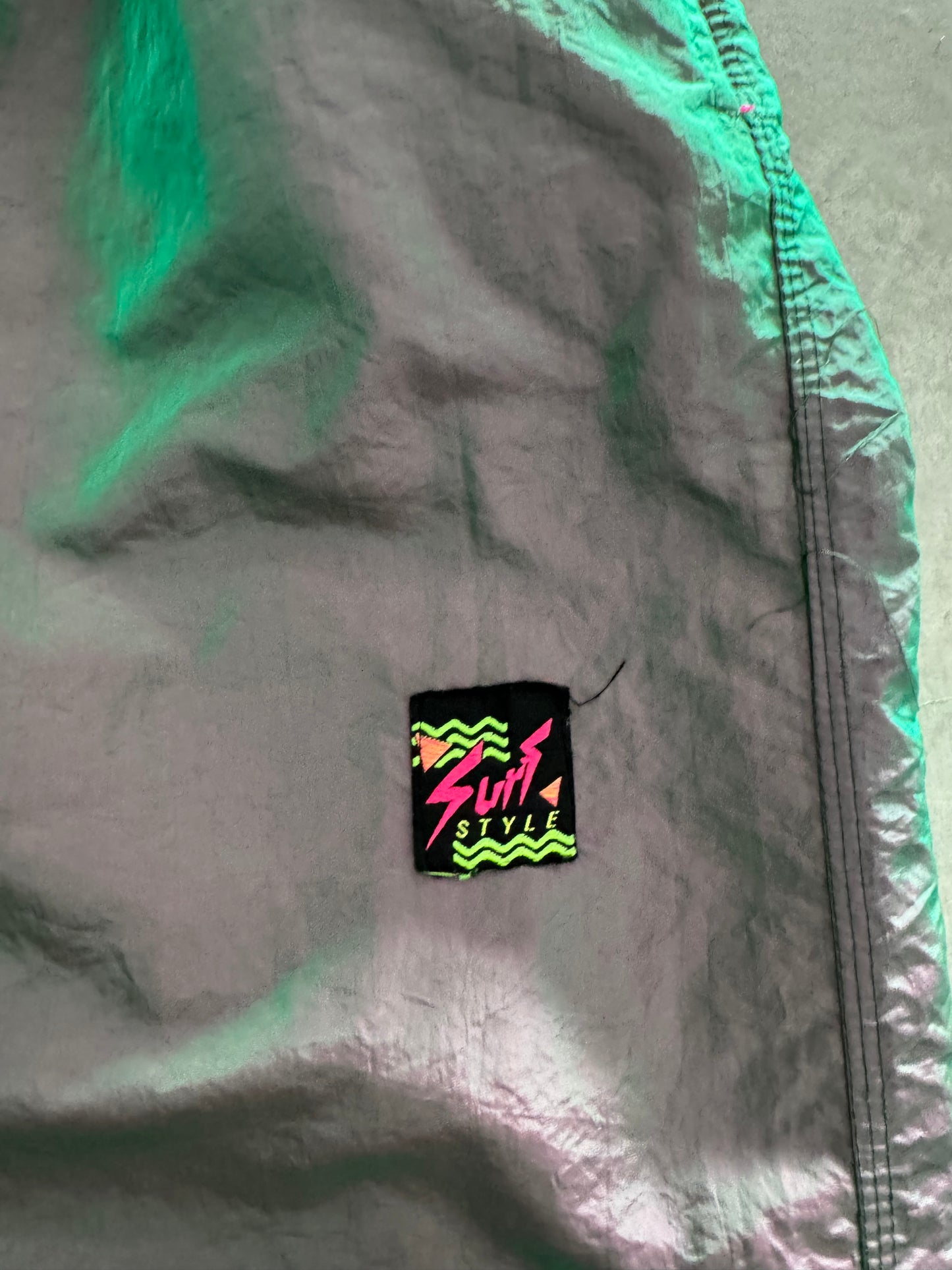 Vintage 90s Surf Style Track Pants - L