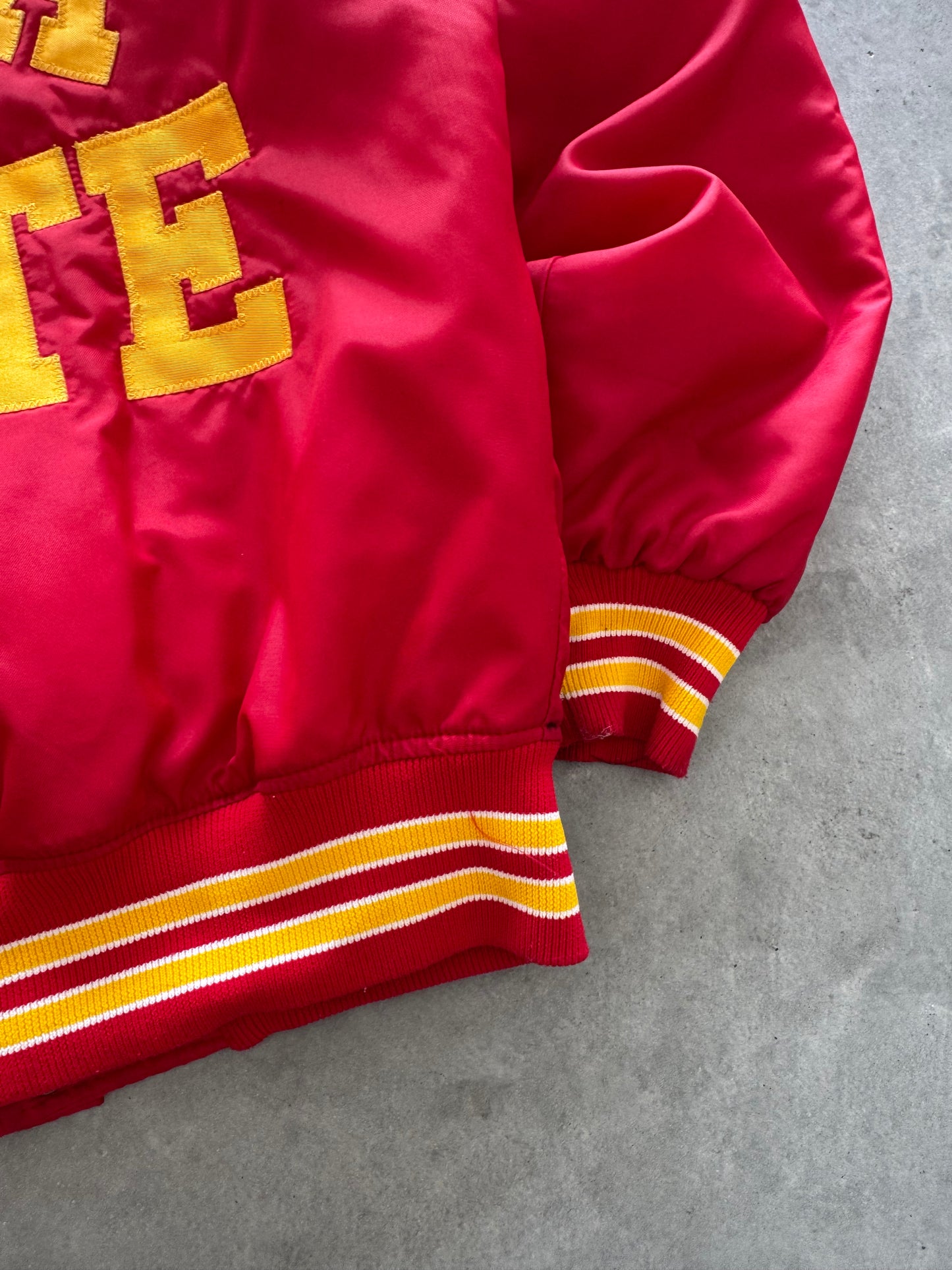 Vintage 80s Iowa State Bomber Jacket - S