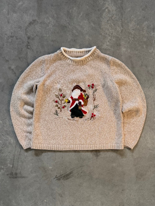 Vintage Christopher & Banks Christmas Sweater - S