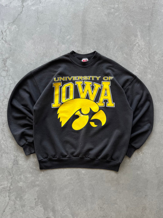 Vintage 90s Iowa Hawkeyes Sweatshirt - XL