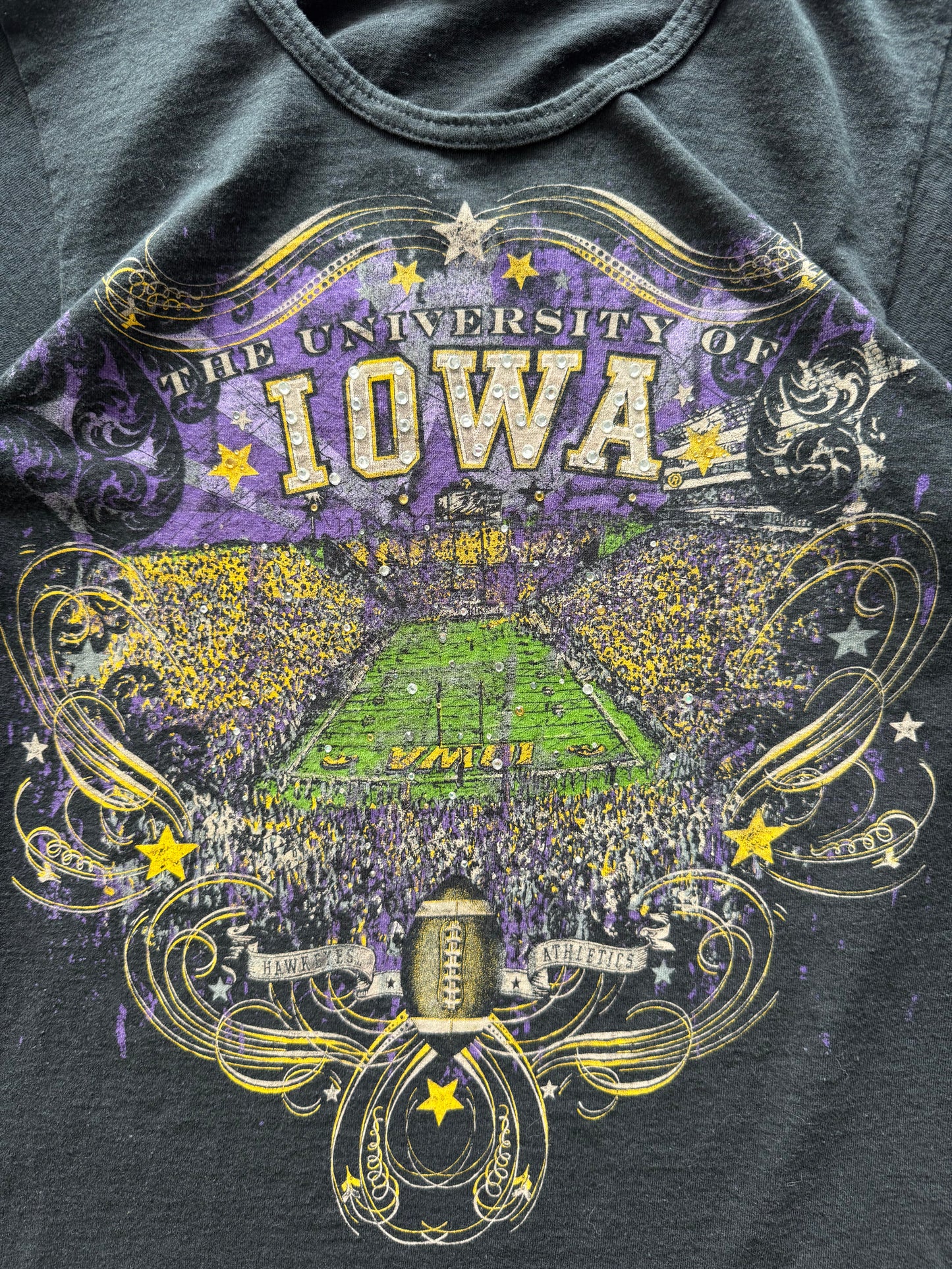 Vintage University of Iowa Women’s Tee - S