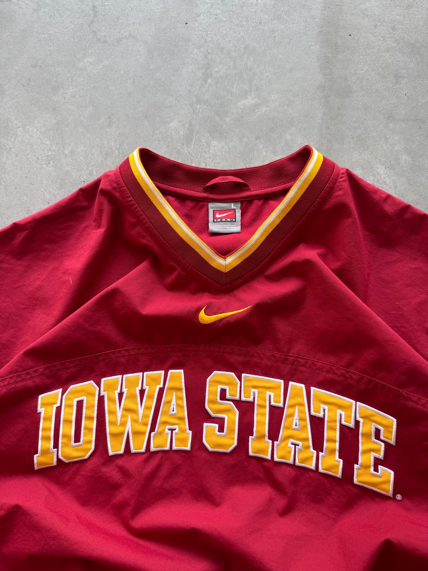 Vintage 90s Nike Iowa State Cyclones Windbreaker - L