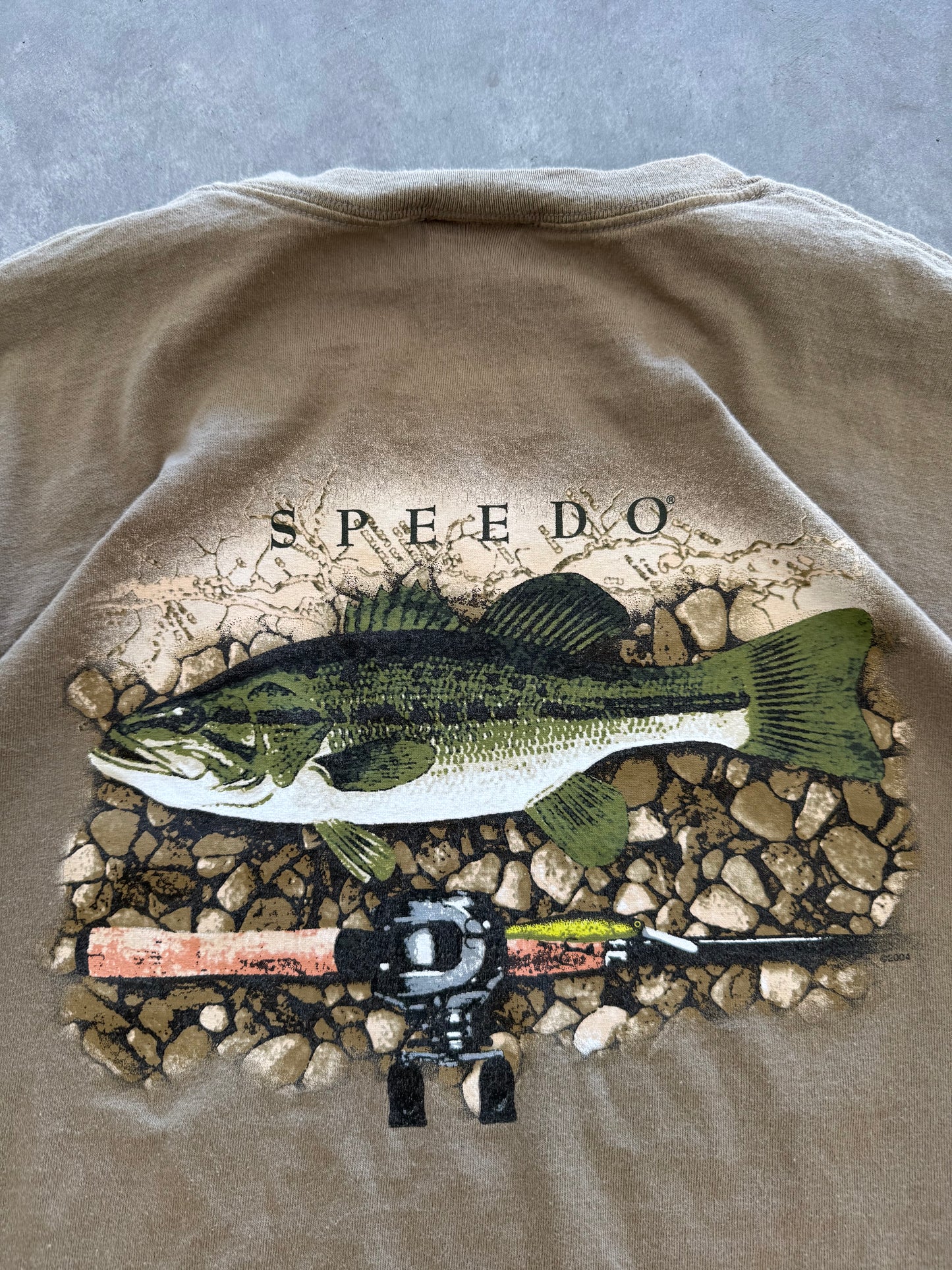 Vintage Speedo Fishing Tee - XL