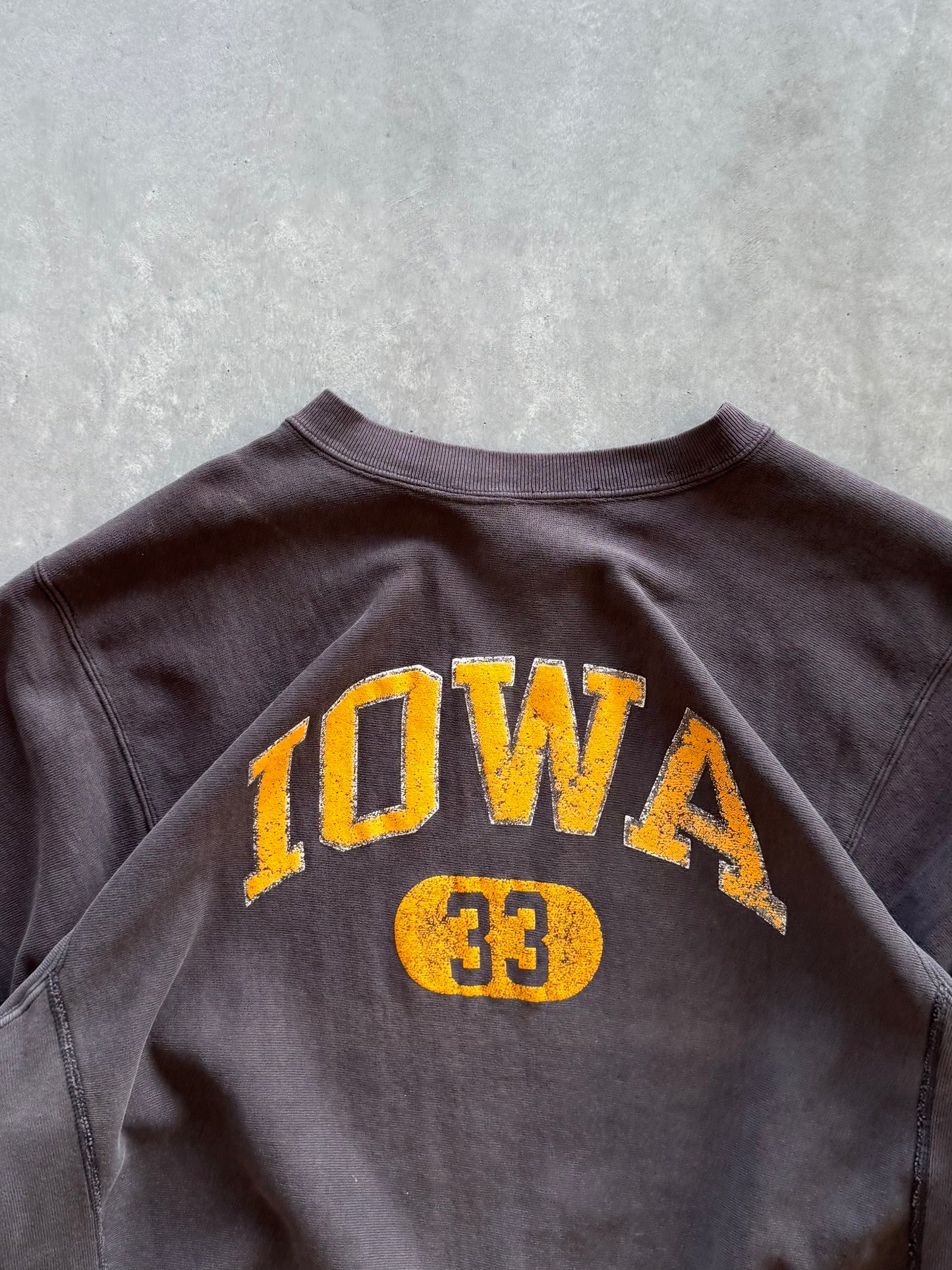 Vintage 80s Iowa Hawkeyes Sweatshirt - XL
