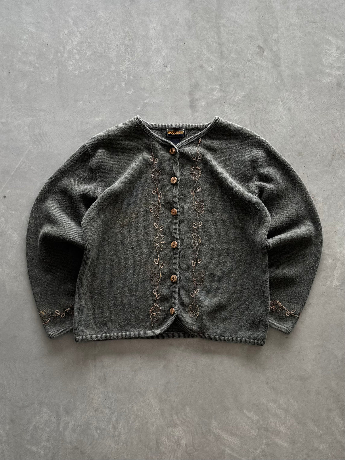 Vintage Woolrich Fall Cardigan - XL