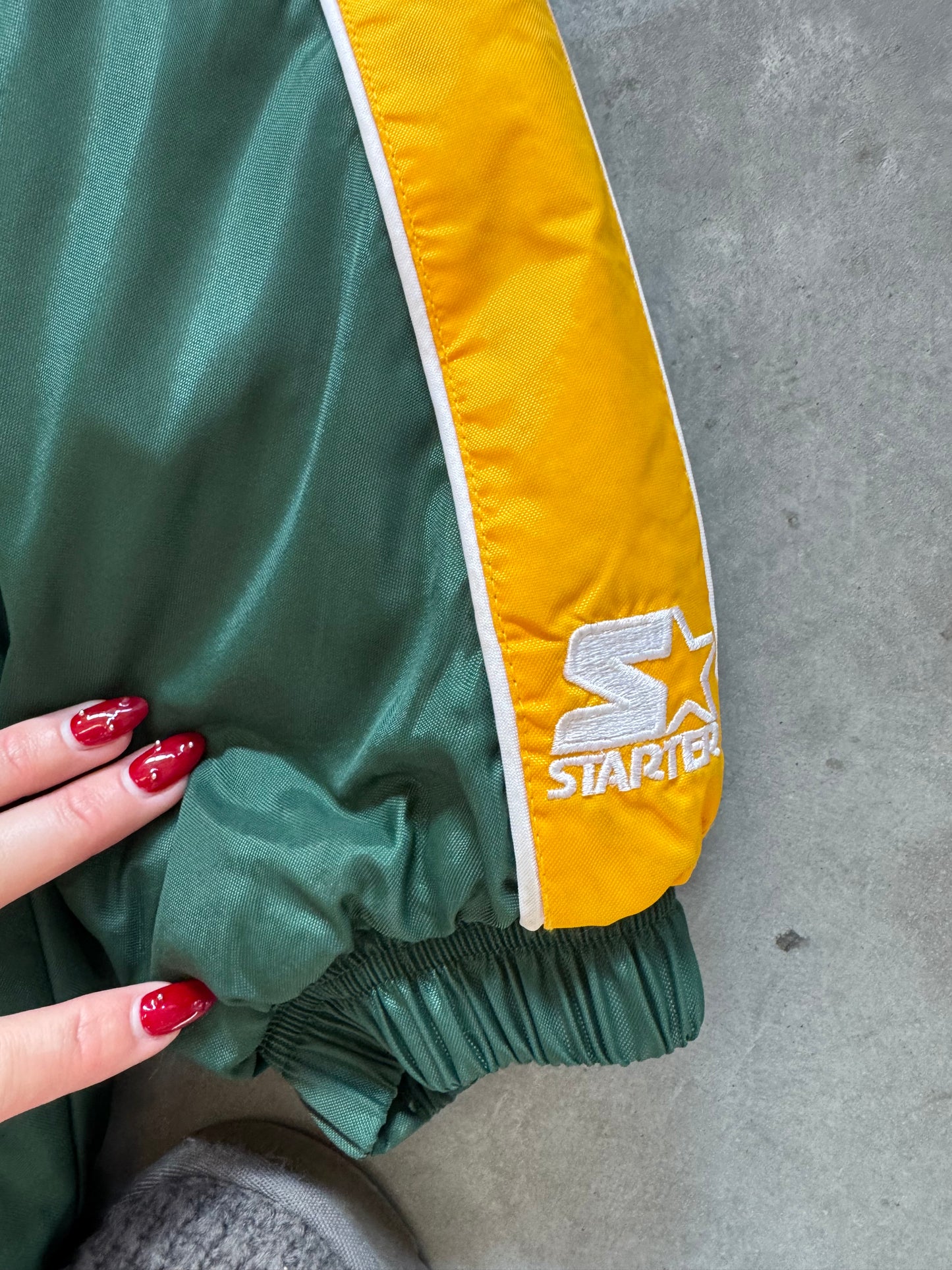 Vintage 90s Starter Green Bay Packers Coat - XXL