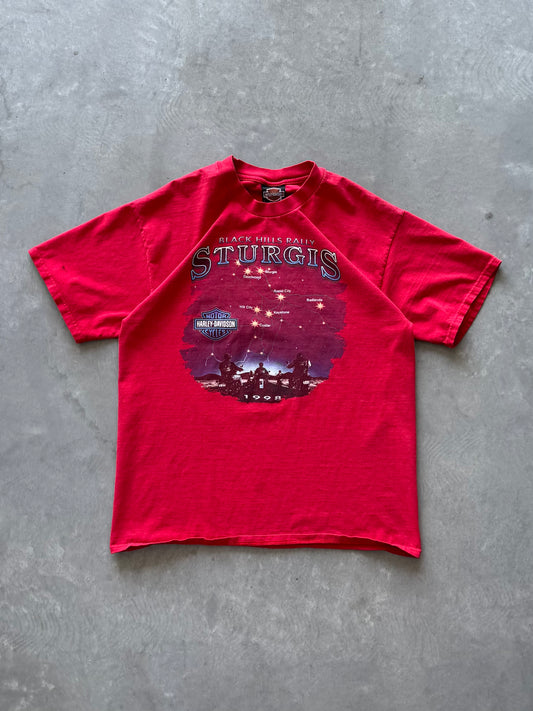 Vintage 1998 Harley Davidson Sturgis Tee - L