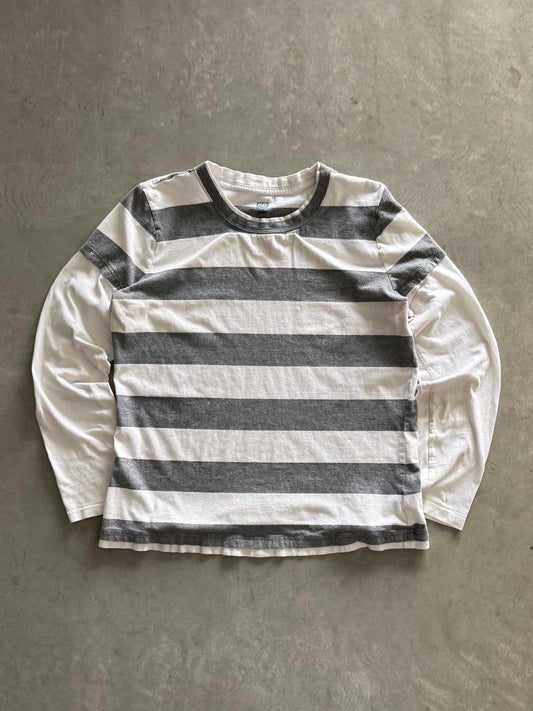 Vintage Layered Striped Women’s Long Sleeve - XL