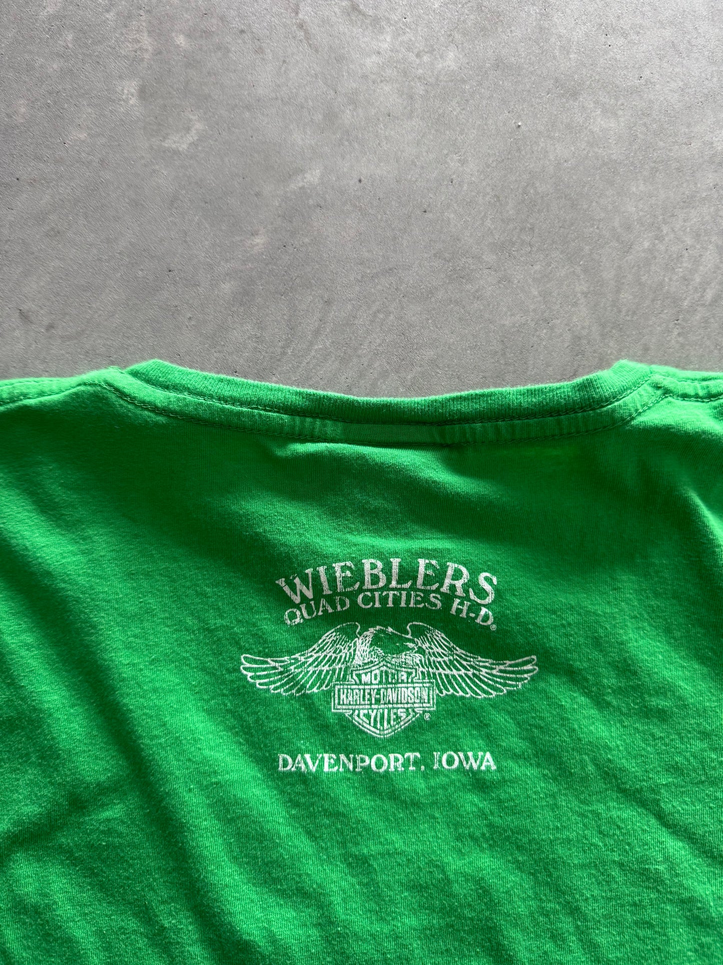 Harley Davidson St. Patrick’s Day Women’s Tee - L