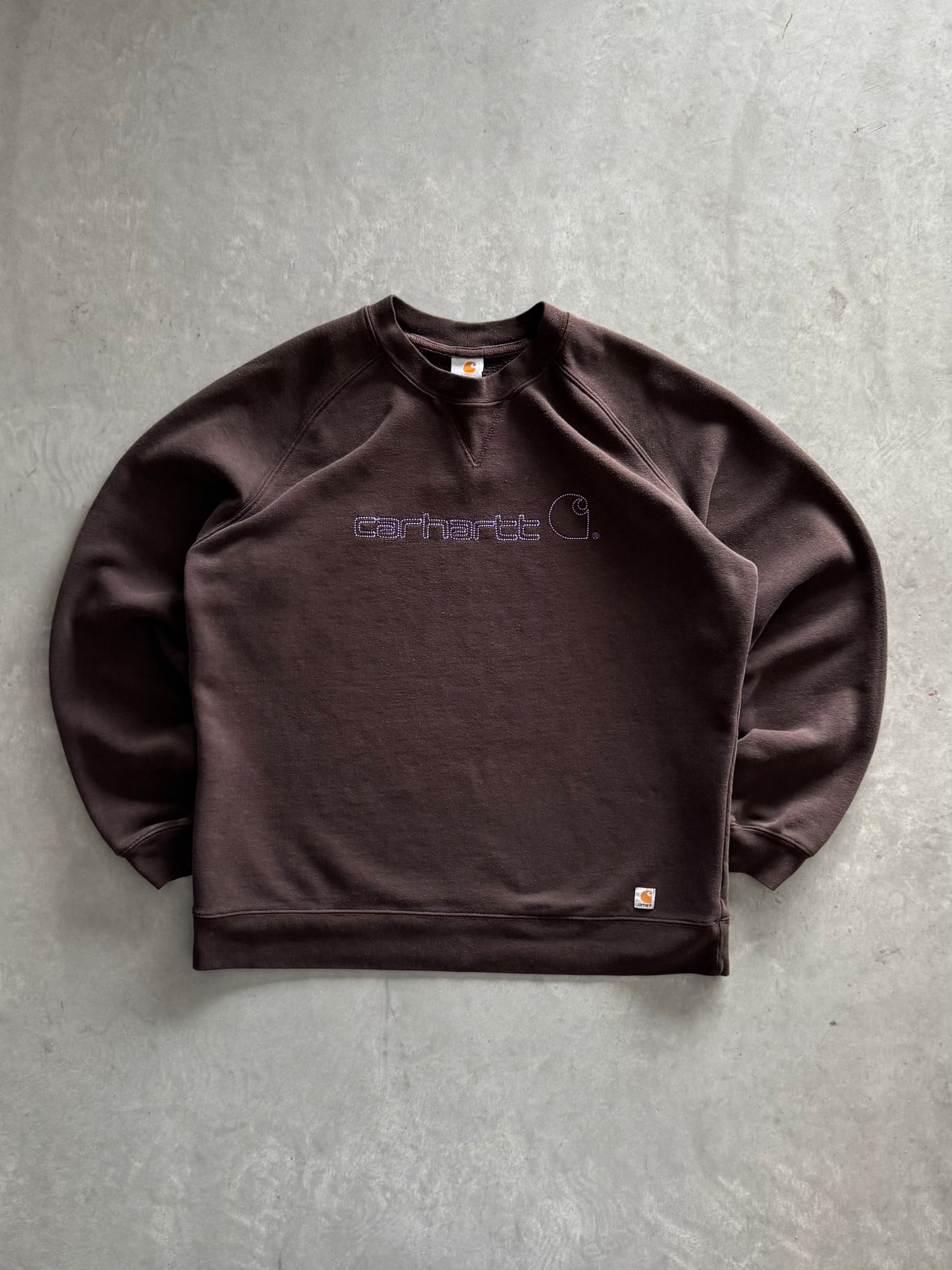 Vintage Carhartt Women’s Sweatshirt - L