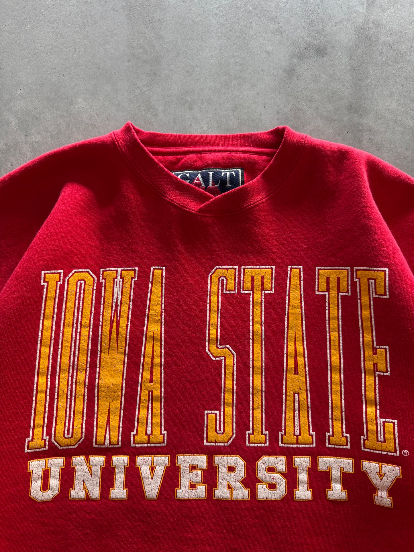 Vintage 90s Iowa State Cyclones Sweatshirt - L