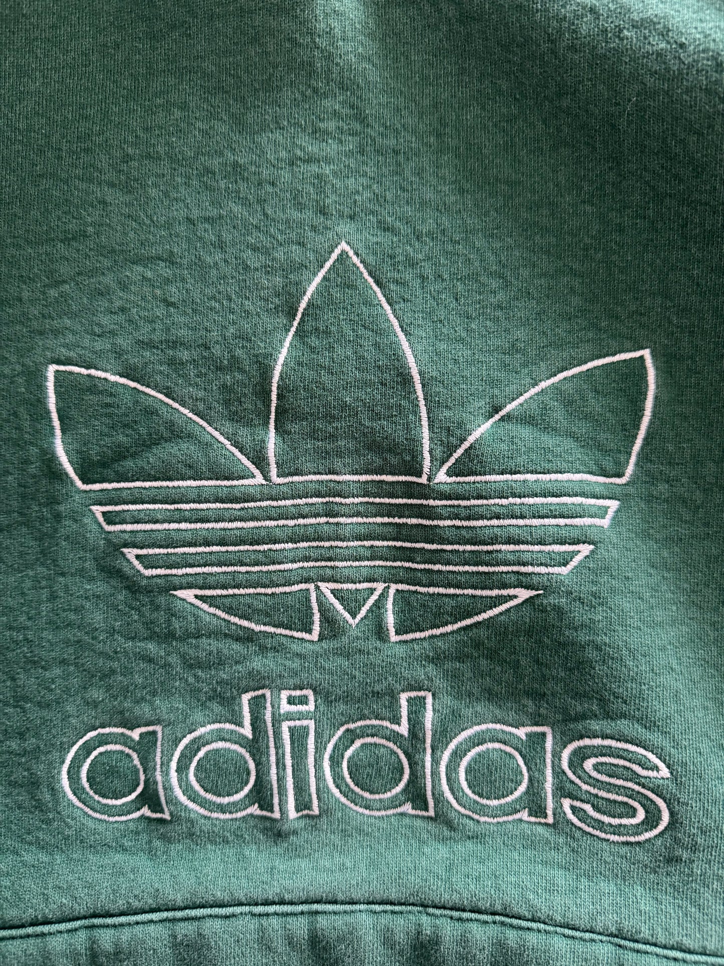 Vintage 90s Adidas Hoodie - M