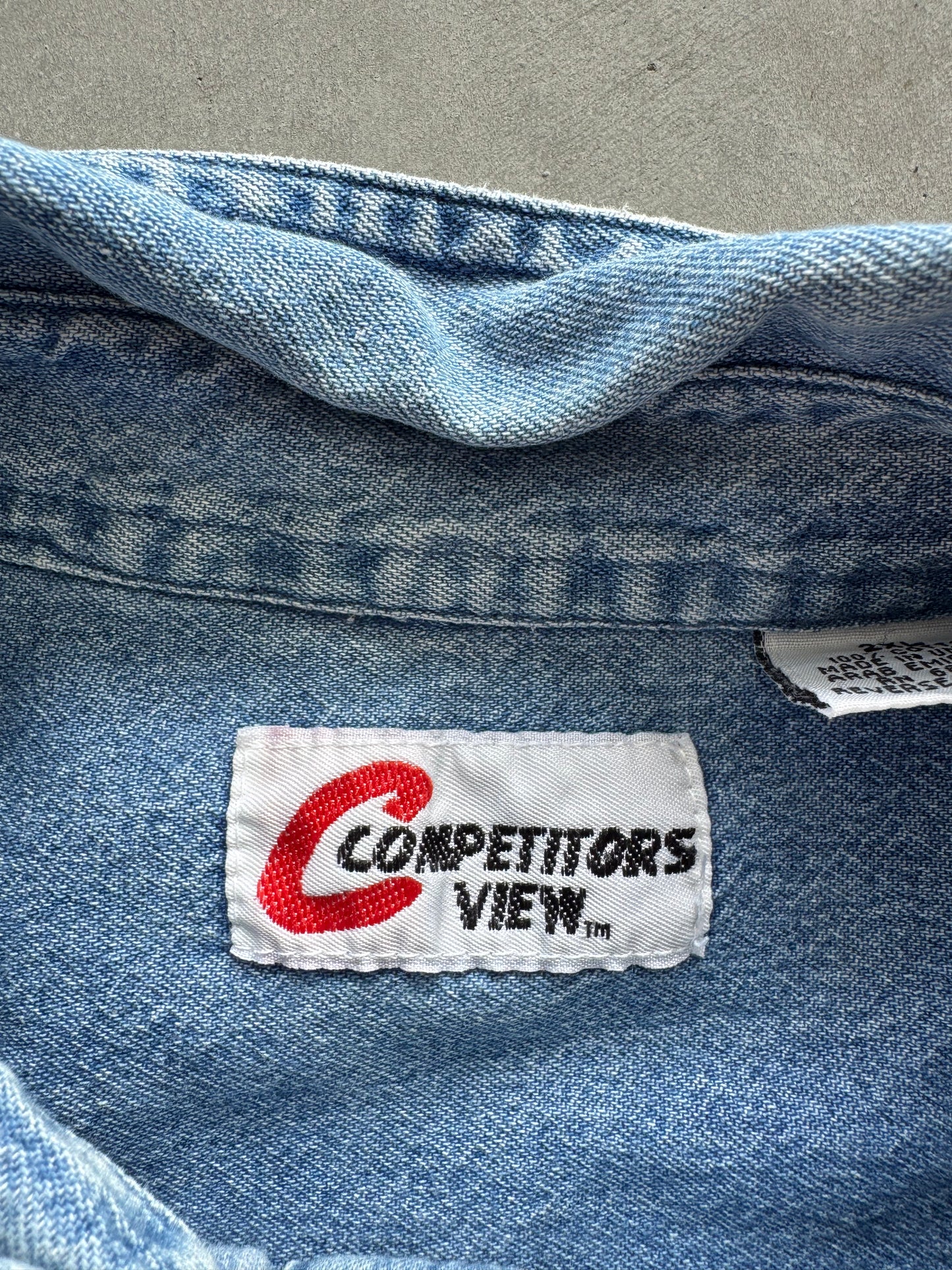 Vintage Nascar Denim Button Up - XXL