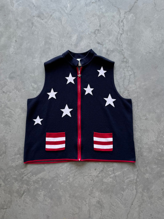 Vintage 4th of July Vest - XXL
