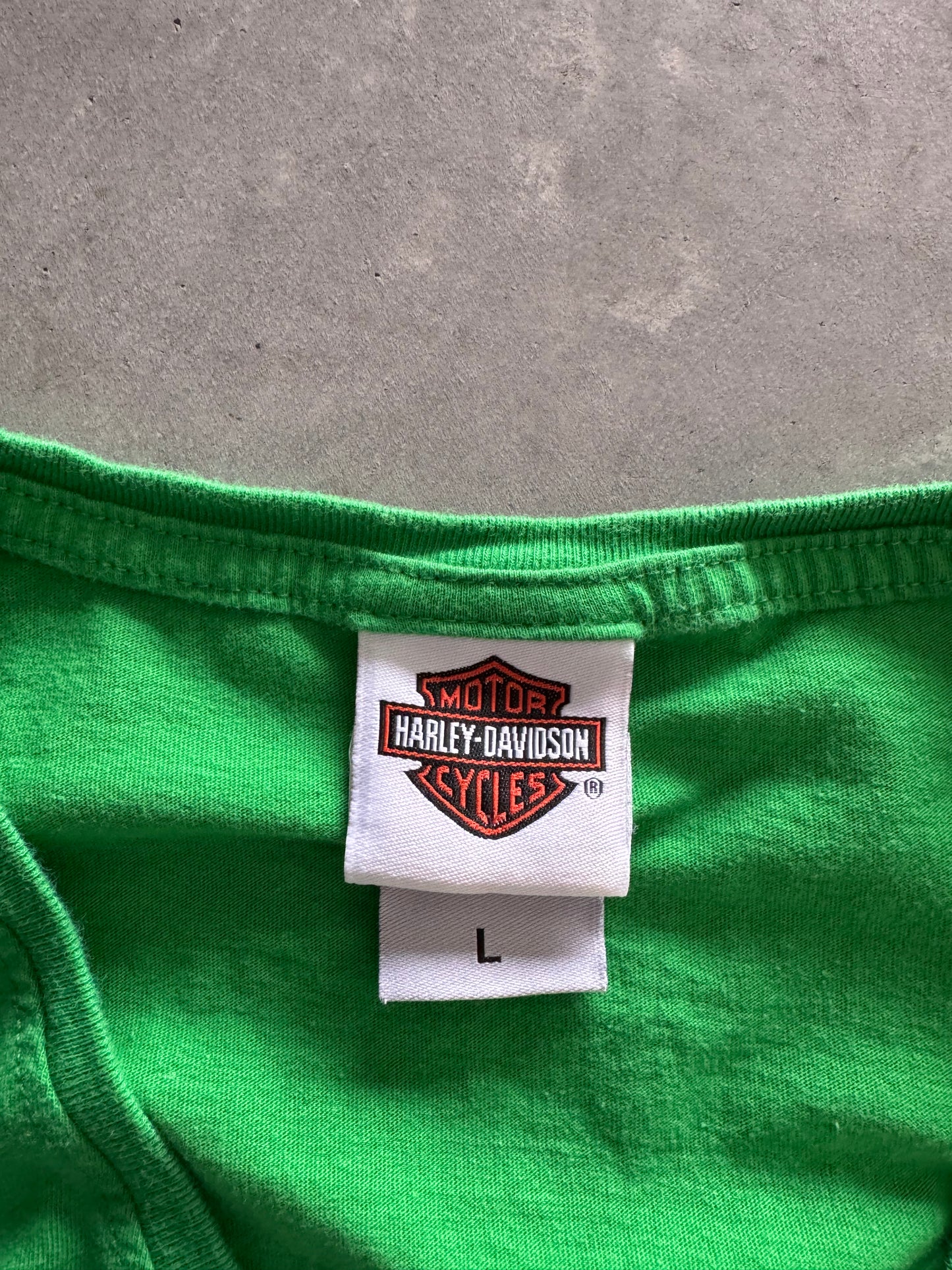 Harley Davidson St. Patrick’s Day Women’s Tee - L