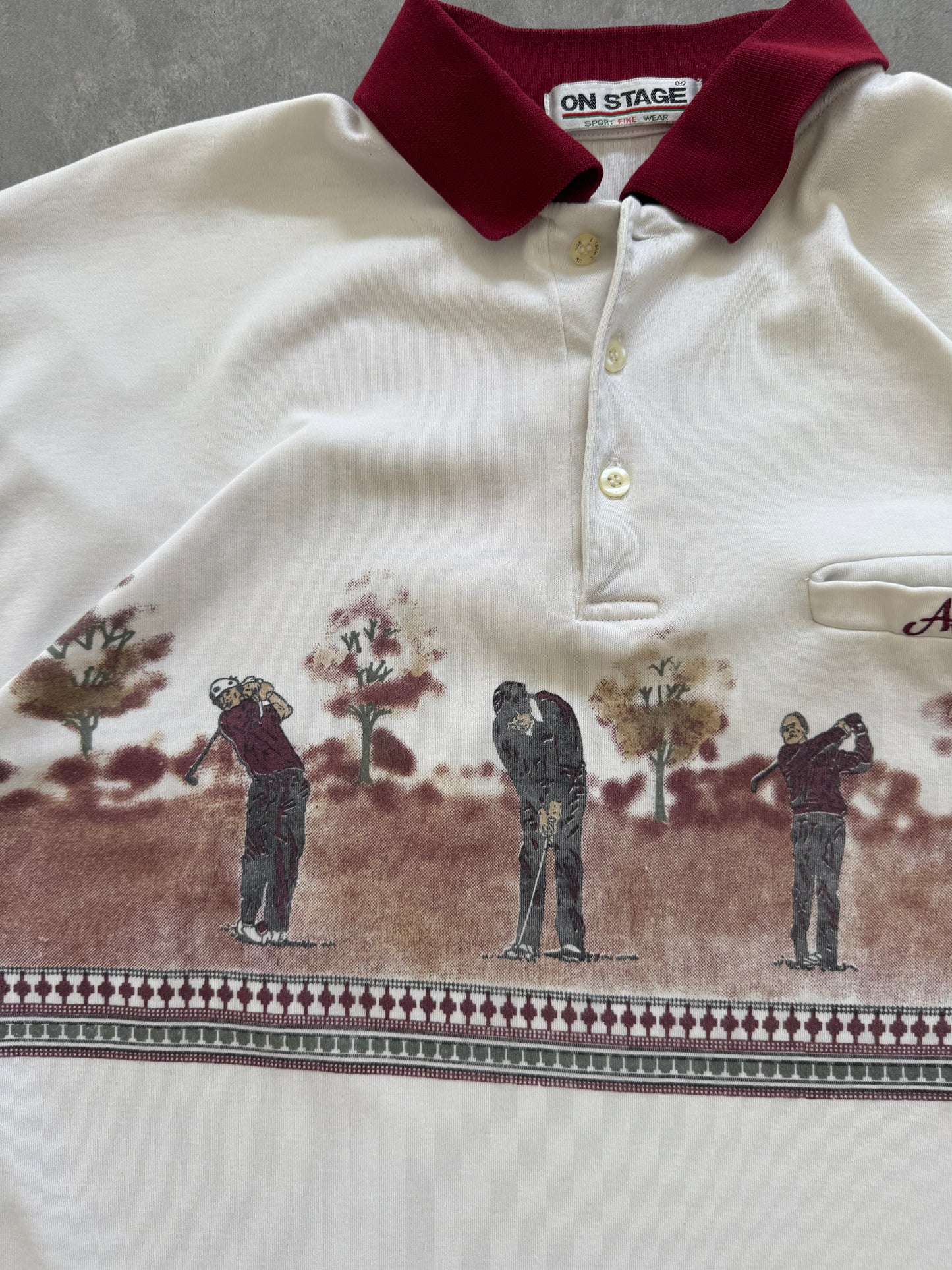 Vintage Golf Polo - XXL