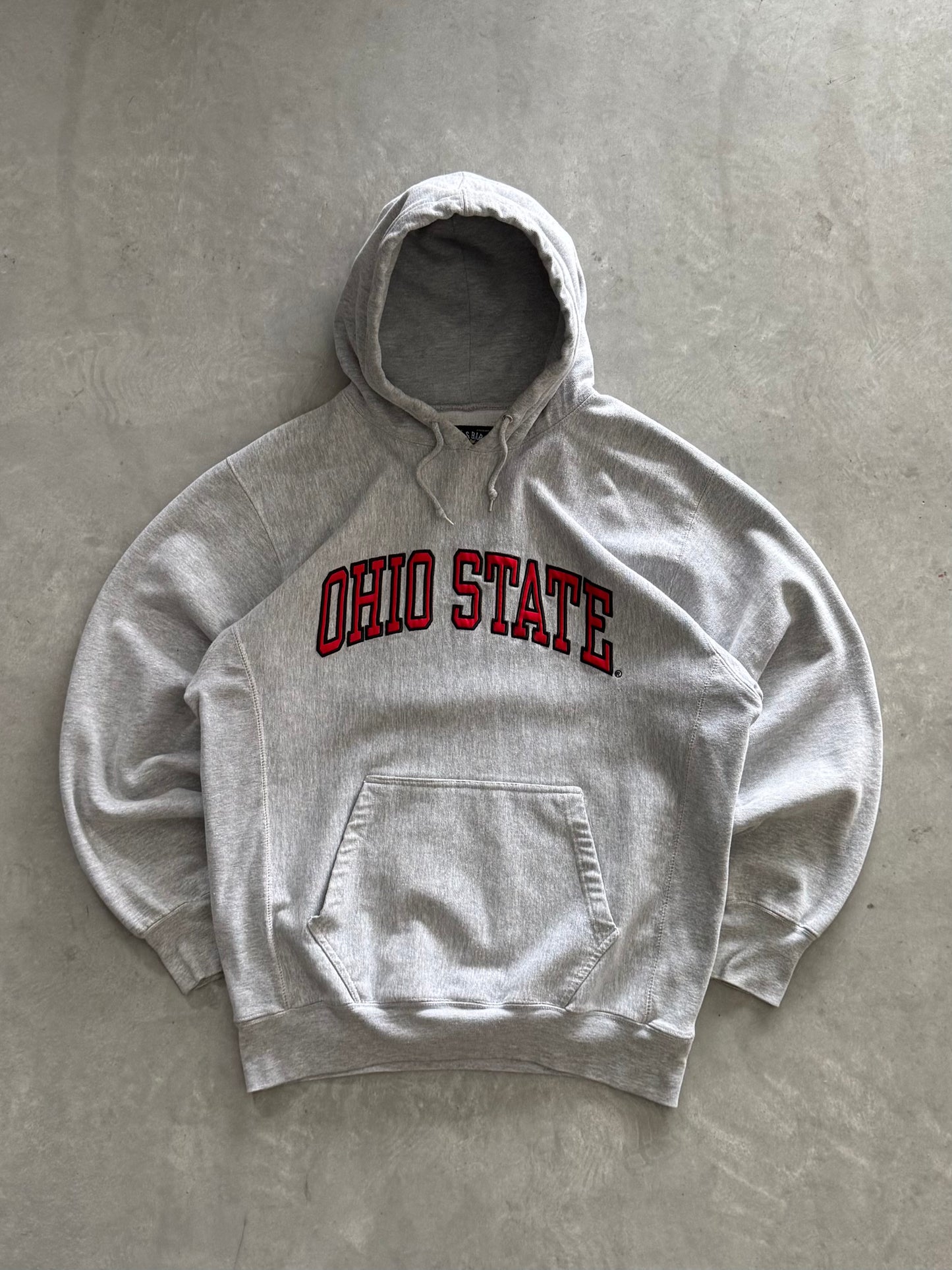 Vintage Ohio State Hoodie - L