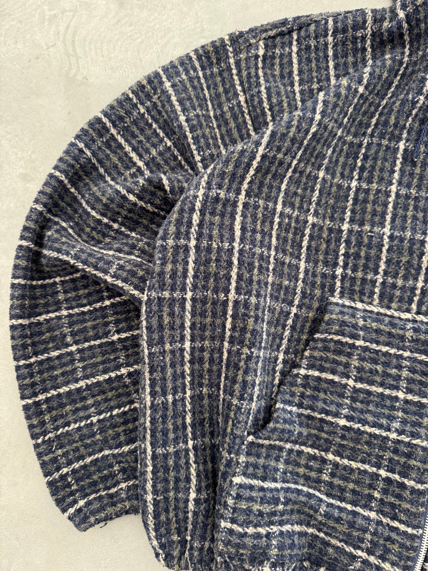 Vintage Earth Ragz Plaid Zip Up Jacket - L