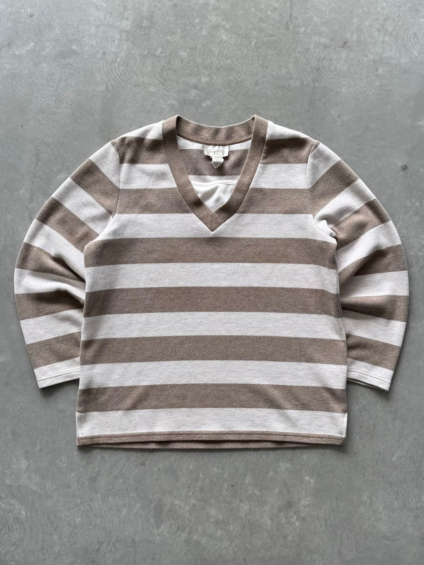 Vintage Women’s Striped Longsleeve - L