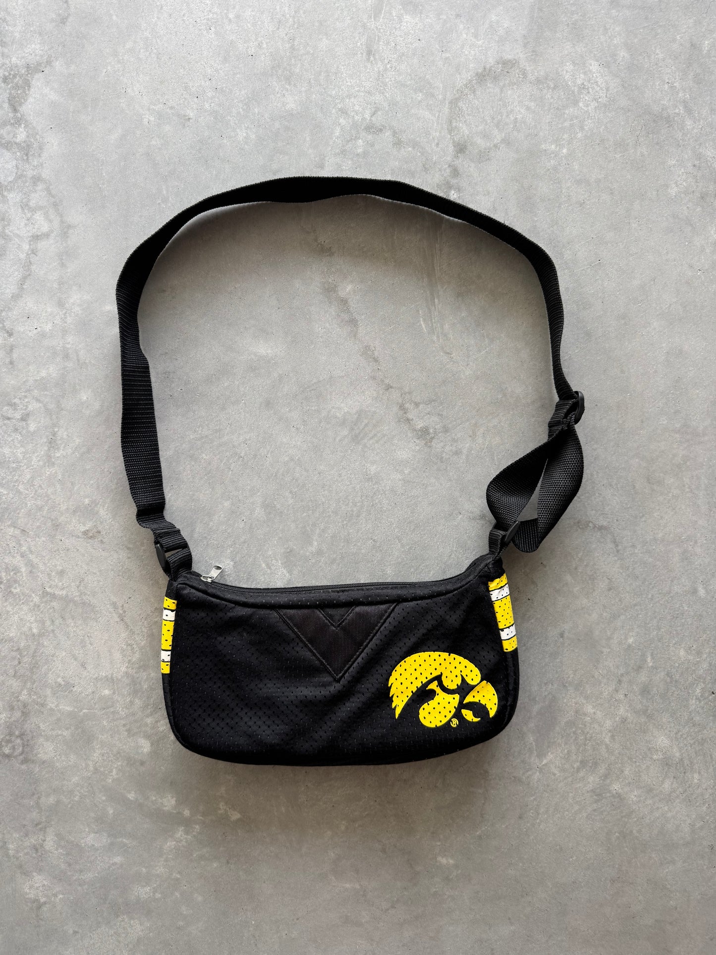 Vintage Iowa Hawkeyes Adjustable Purse