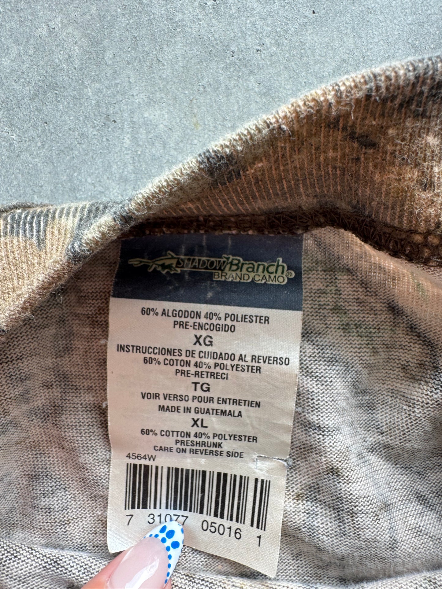 Vintage Camo Tee - XL