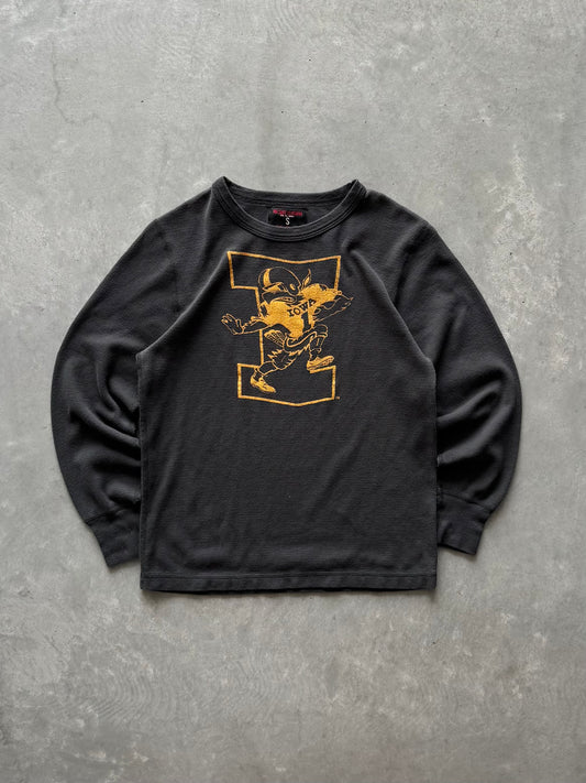 Vintage Iowa Hawkeyes waffle knit women’s Tee - S