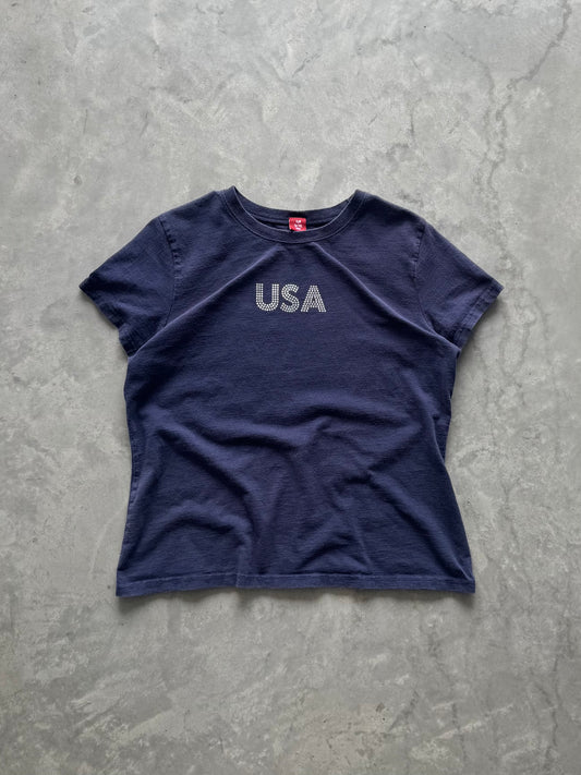 Vintage USA Baby Tee - XL