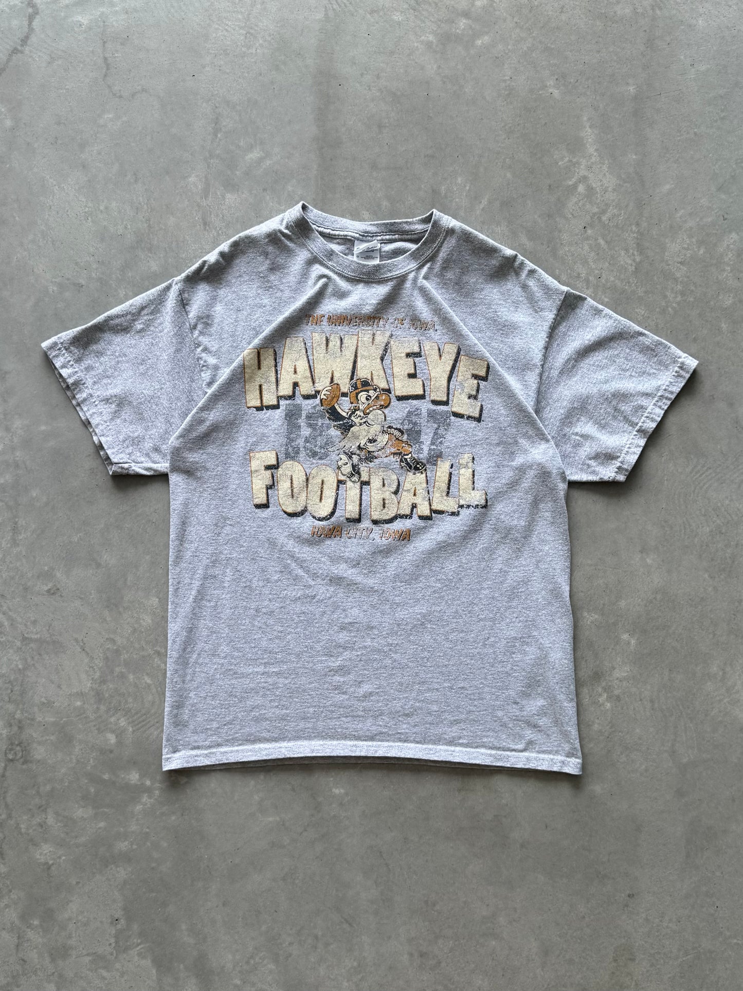 Iowa Hawkeyes Football Tee - L