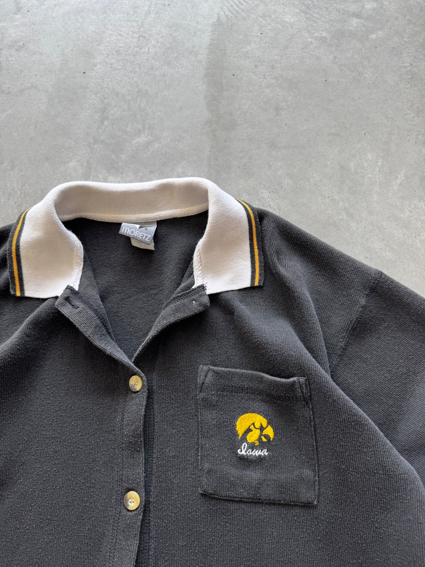 Vintage Iowa Hawkeyes Women’s Button Up - XL