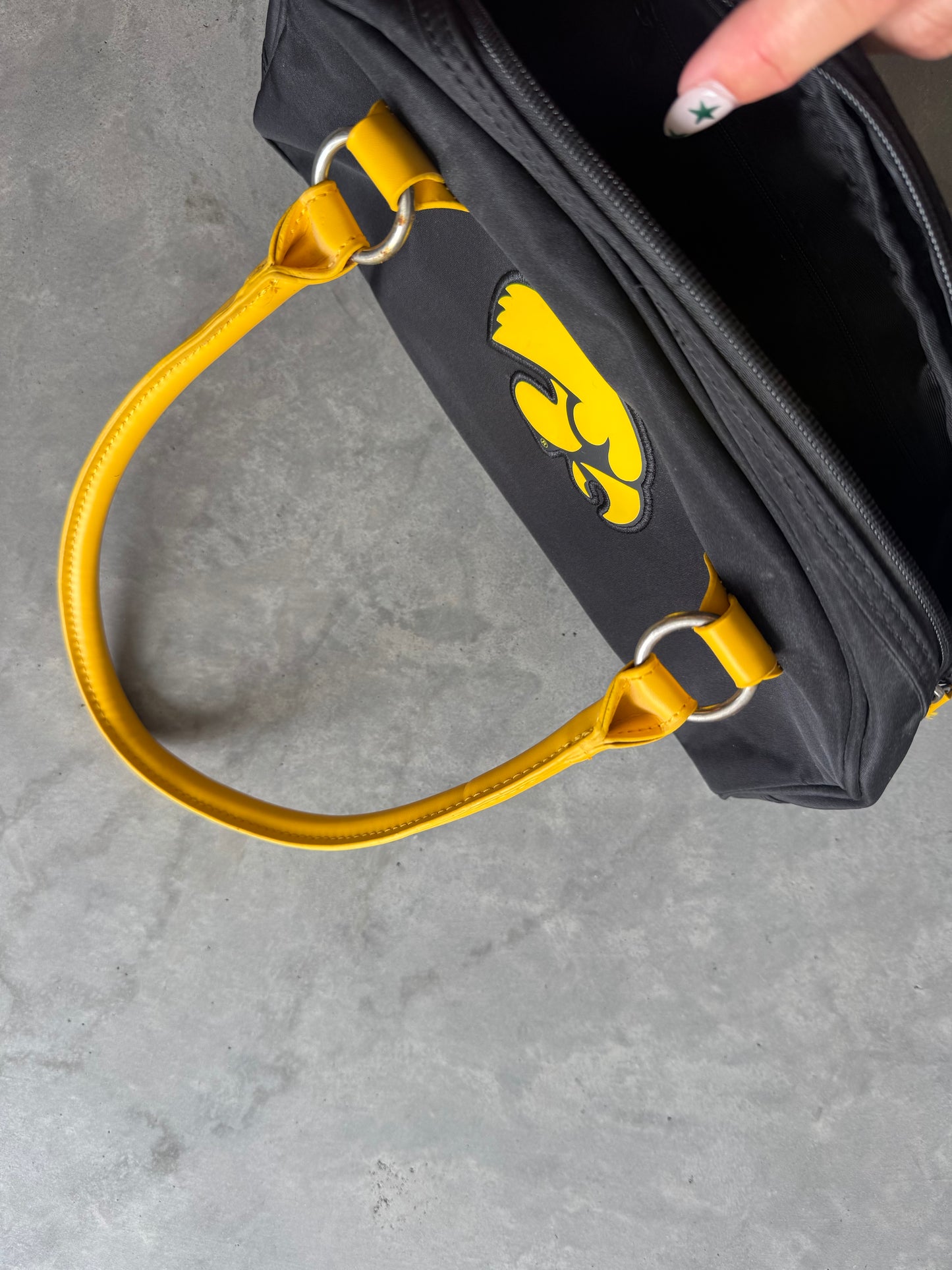 Vintage Iowa Hawkeyes Purse