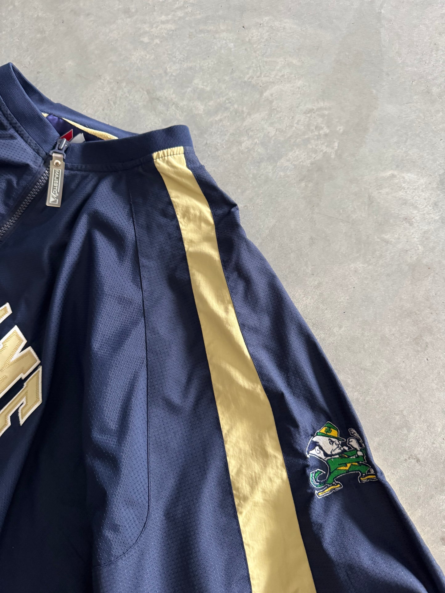 Vintage Notre Dame Windbreaker - XXL