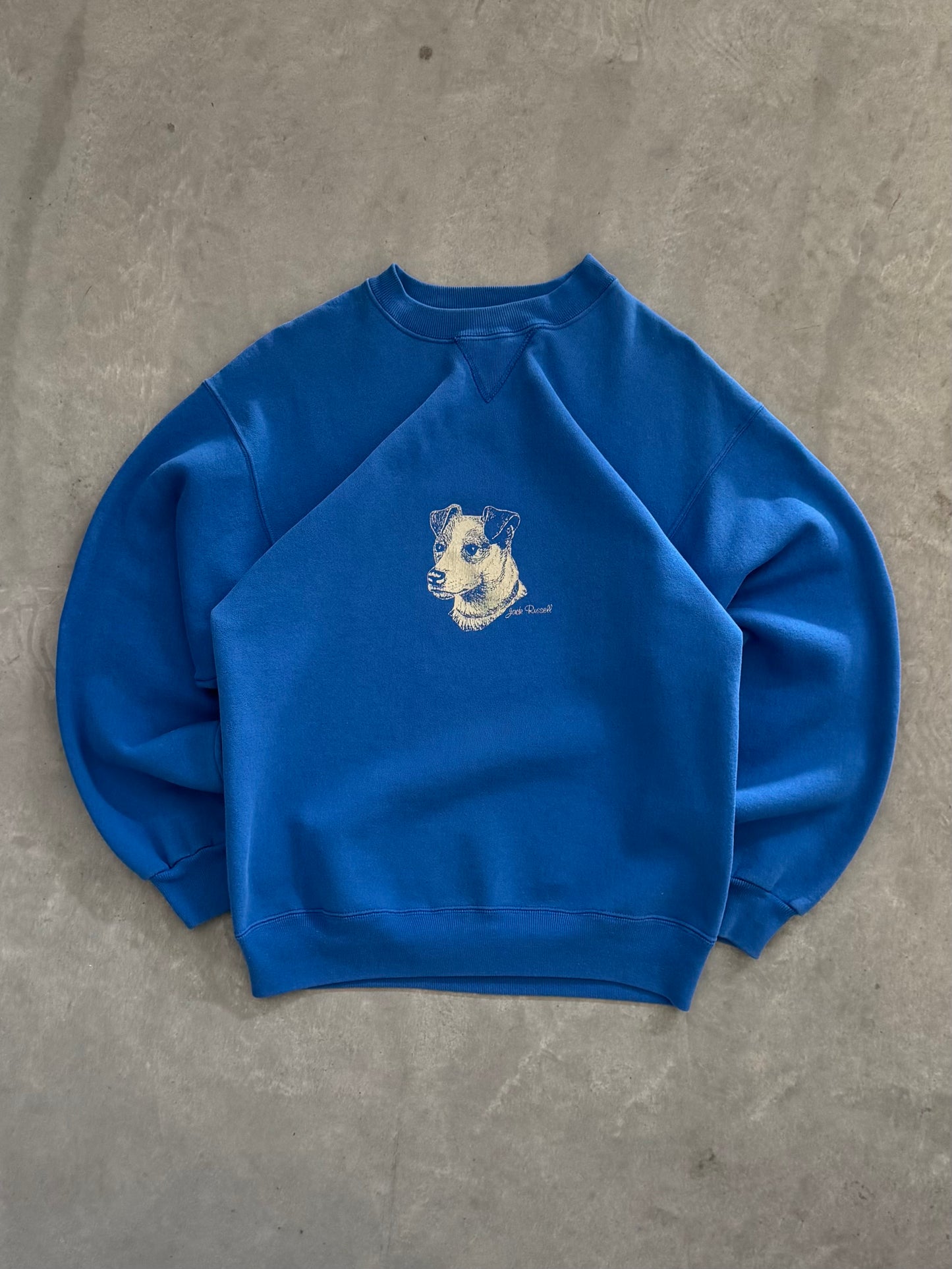 Vintage 80s Jack Russell Sweatshirt - L