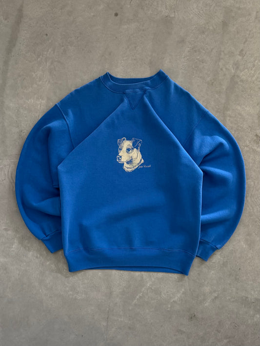Vintage 80s Jack Russell Sweatshirt - L