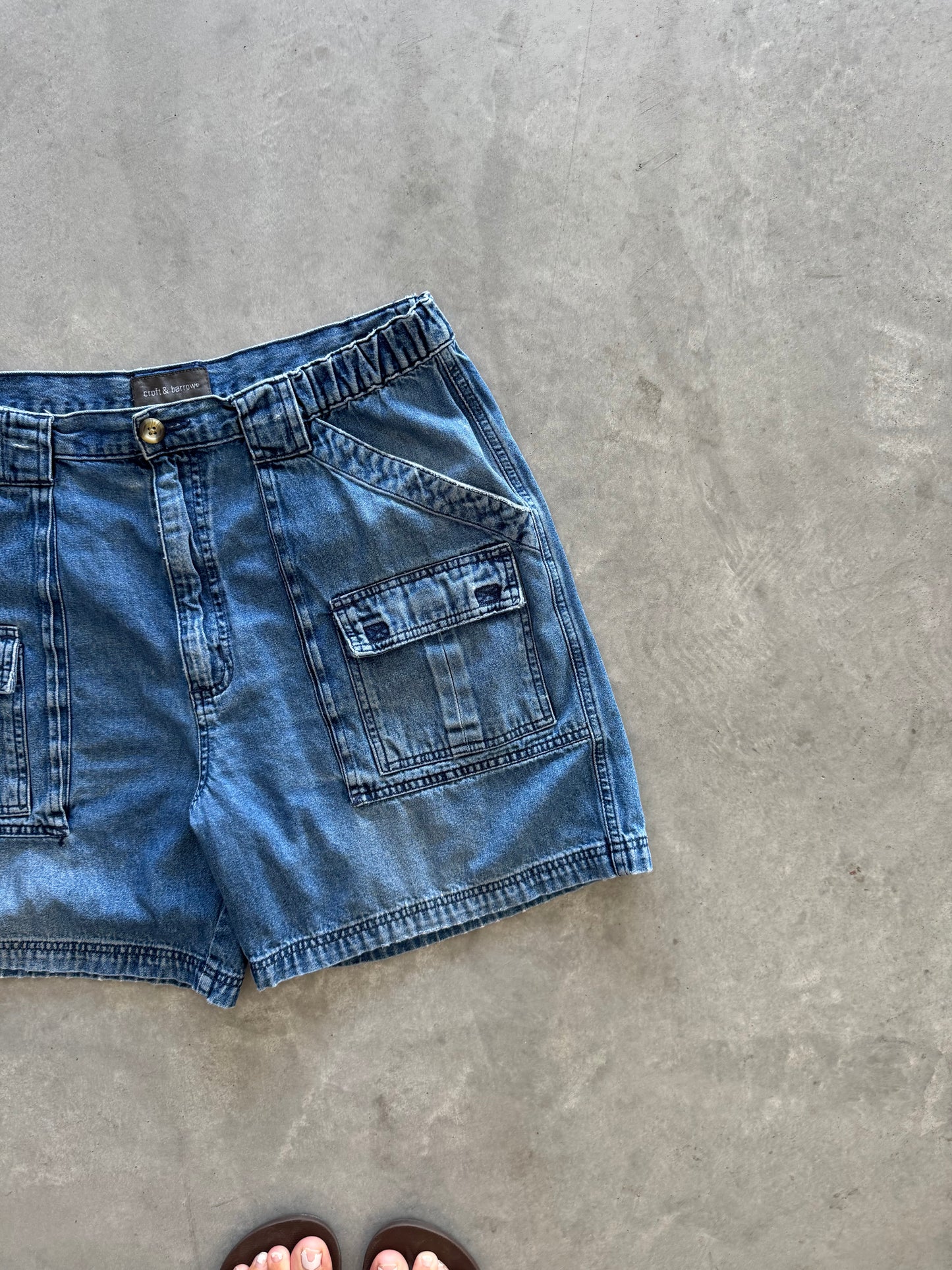Vintage Croft & Barrow Denim Shorts - 36x6.5