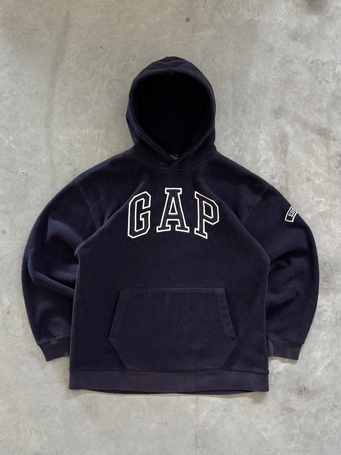 Vintage Gap Fleece Hoodie - M