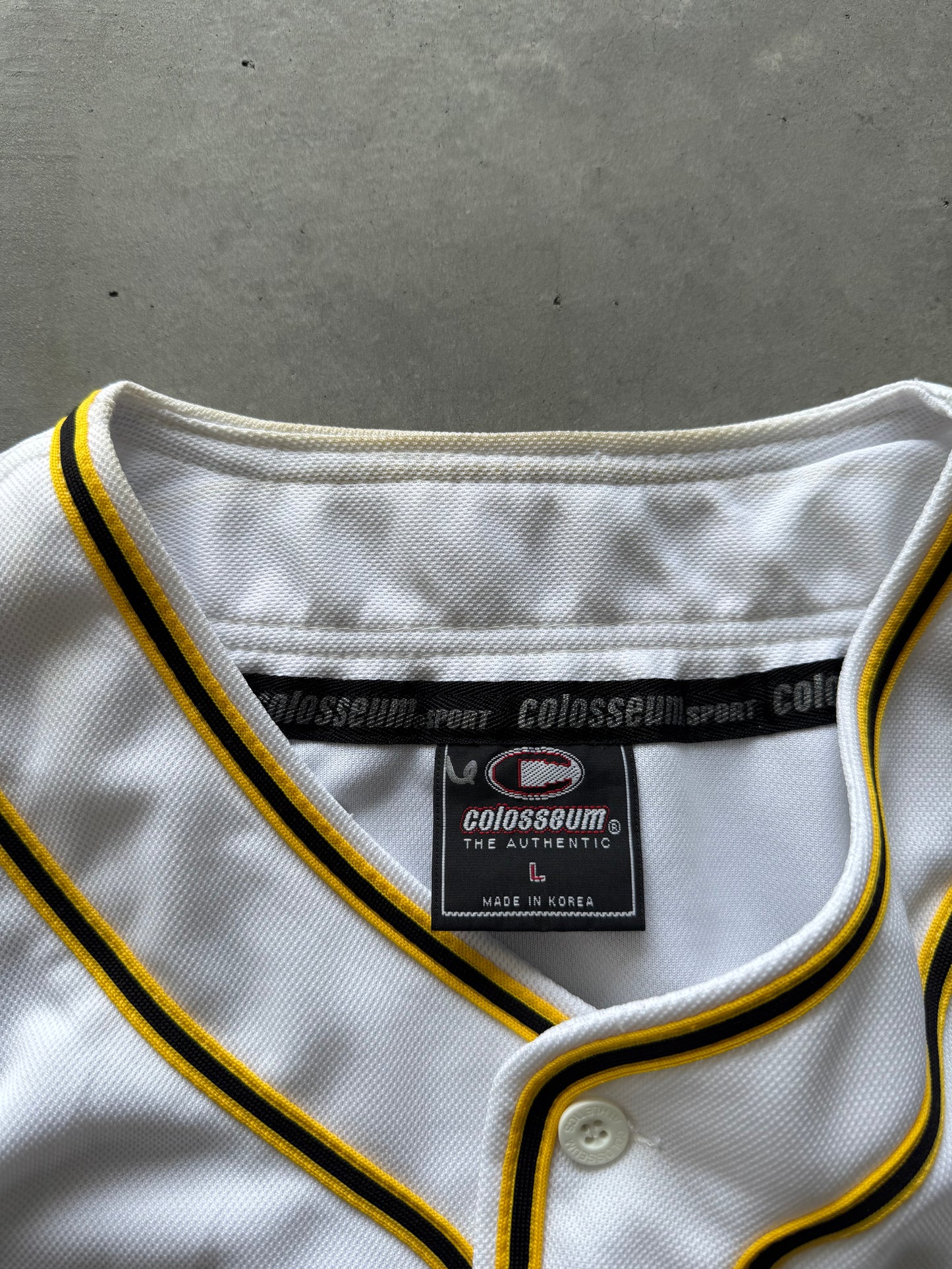 Vintage Iowa Hawkeyes Baseball Jersey - L