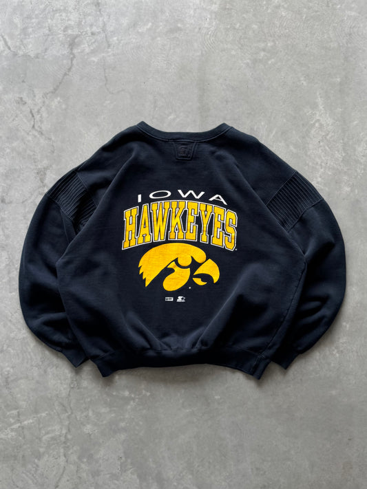 Vintage Iowa Hawkeyes Starter Sweatshirt - XXL