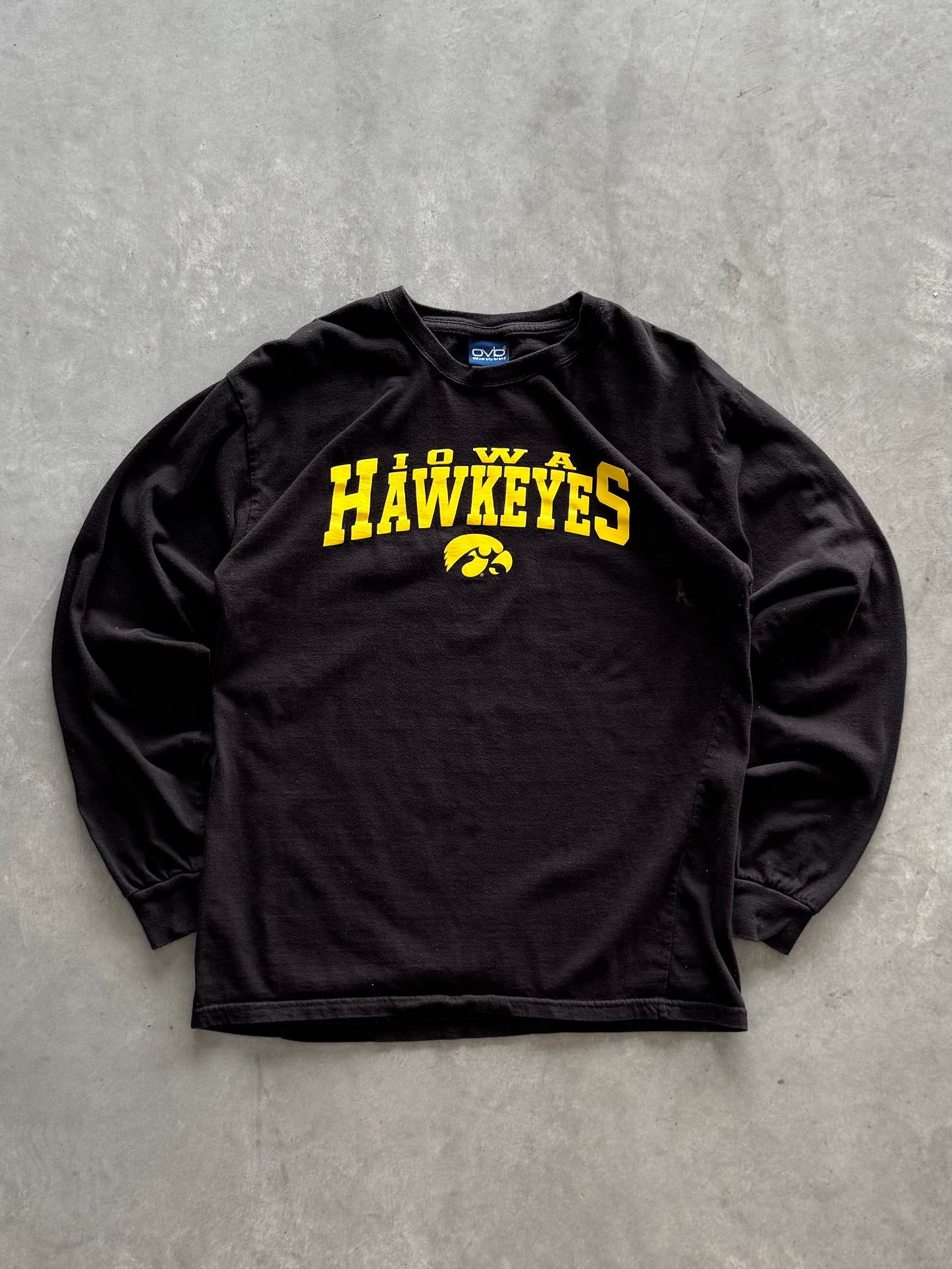Vintage Iowa Hawkeyes Long Sleeve - M