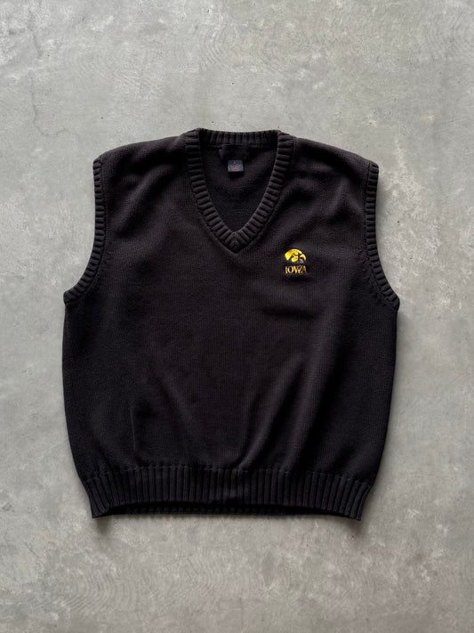 Vintage Iowa Hawkeyes Sweater Vest - L